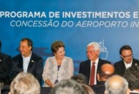 Aeroportos: Dilma exalta parceria com setor privado