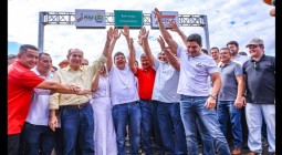 Rafael Fonteles entrega estrada, asfaltamento e “novo cartão postal” em Fartura do Piauí