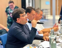 Rafael Fonteles participa de reunião preparatória do Consórcio Nordeste para agendas na Europa