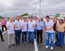 Rafael Fonteles entrega reforma do viaduto da Miguel Rosa, melhorando segurança e circulação na capital