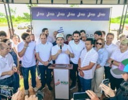 Rafael Fonteles assina ordem de serviço para início das obras da 1ª fase do Parque Empresarial de Floriano