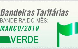 Bandeira tarifária segue verde em março