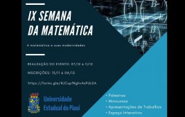 Uespi de Teresina realiza Semana de Matemática