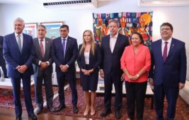 Governadores se reúnem com Lira e Pacheco e pedem urgência para proposta de compensação financeira