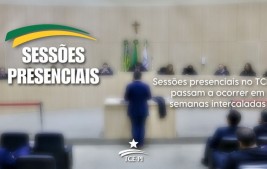 Sessões presenciais no TCE-PI passam a ocorrer em semanas intercaladas