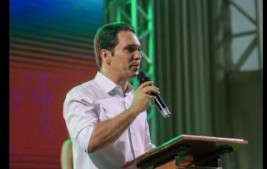 Prefeito de Uruçuí Dr. Gilberto Júnior participa do lançamento da Exposoja 2025