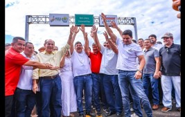 Rafael Fonteles entrega estrada, asfaltamento e “novo cartão postal” em Fartura do Piauí