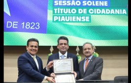 Conselheiro do CNJ recebe título de cidadania piauiense