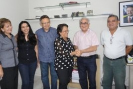 Cepro recebe a visita da ex-prefeita de Timon-MA, Socorro Waquim