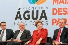 Dilma: investiremos R$ 1 bi no acesso à água na região do Semiárido