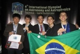 Brasil ganha medalha de prata em Olimpíada de Astronomia