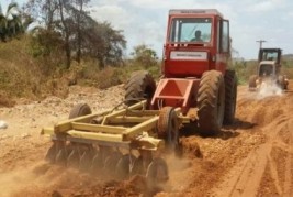 Estado pavimenta ligação da Usina Santana ao Rodoanel
