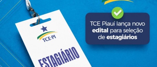 TCE Piauí lança novo edital para seleção de estagiários