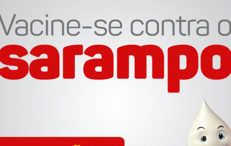 É hora de vacinar as crianças contra o sarampo