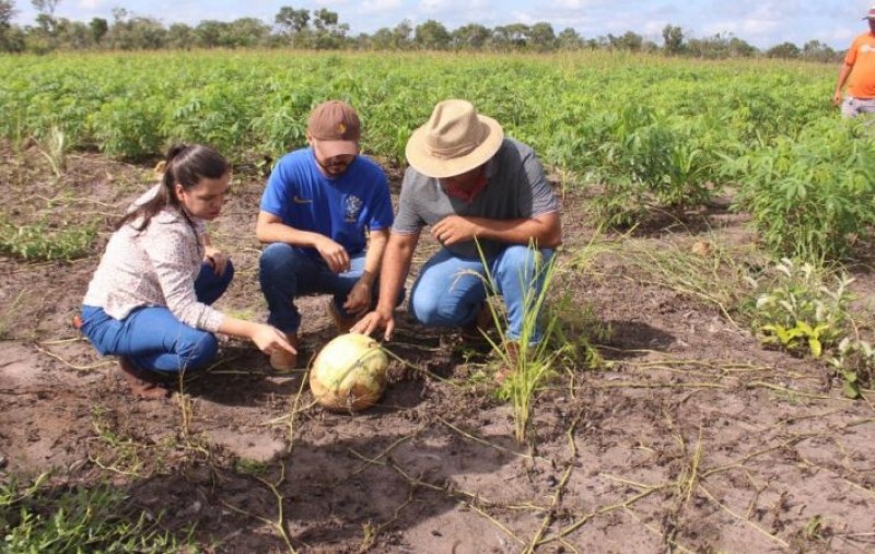 Mais uma visita técnica da Secretaria de Agricultura beneficia comunidades rurais