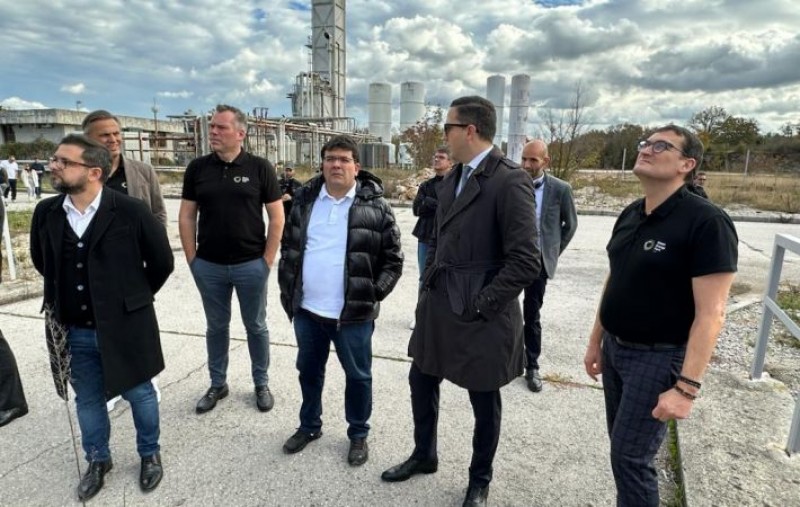 Rafael Fonteles visita Porto de Krk, na Croácia, principal porta de entrada na Europa de hidrogênio verde do Piauí