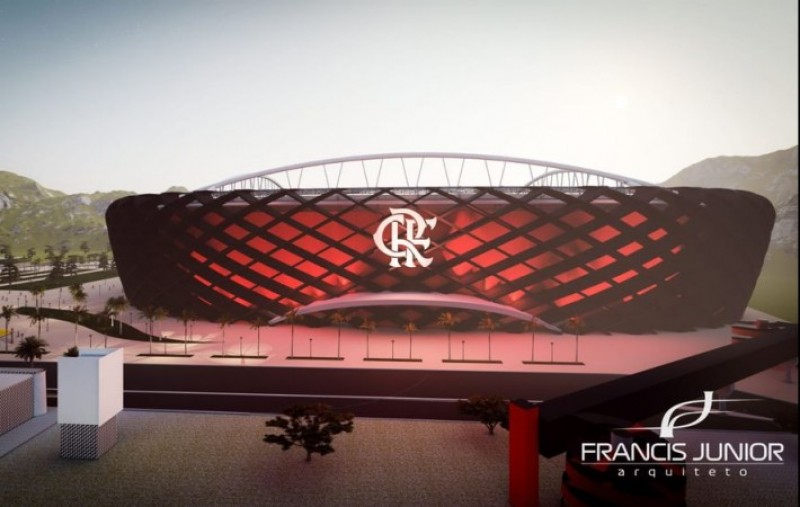 Projeto de estádio do Flamengo (RJ) criado por arquiteto piauiense viraliza nas redes sociais