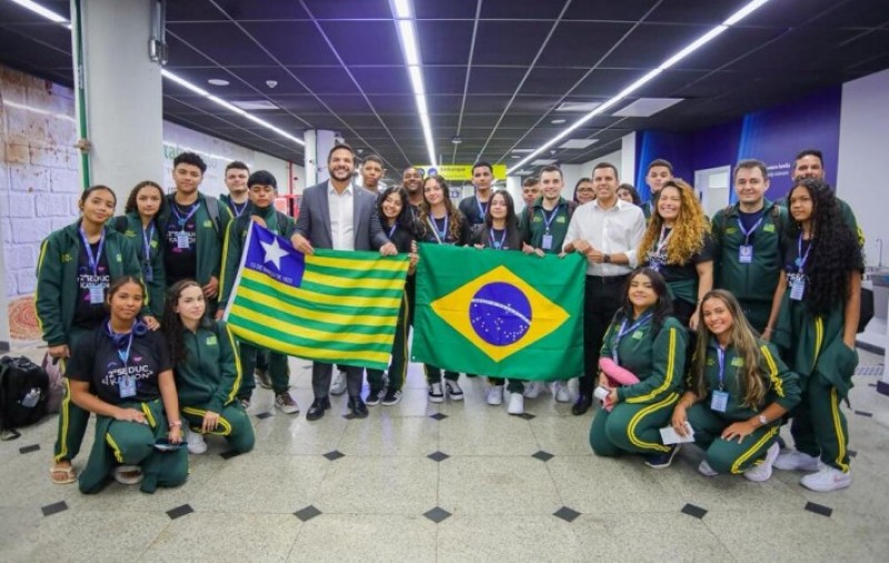 Do Piauí para o Mundo: intercambistas Seduckathon 2025 embarcam para experiência educacional em Portugal