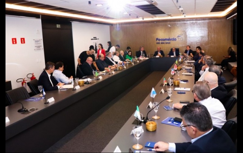 Presidente da Fecomércio do Piauí participa do XXXIII Fórum de Presidentes de Federações no Tocantins