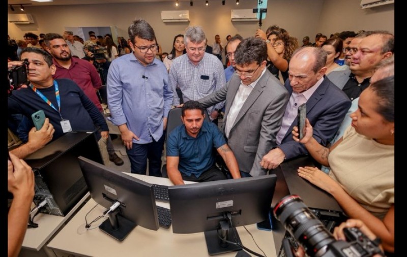 Governador lança sistema de videomonitoramento por IA e destaca tecnologia e integração para barrar a criminalidade
