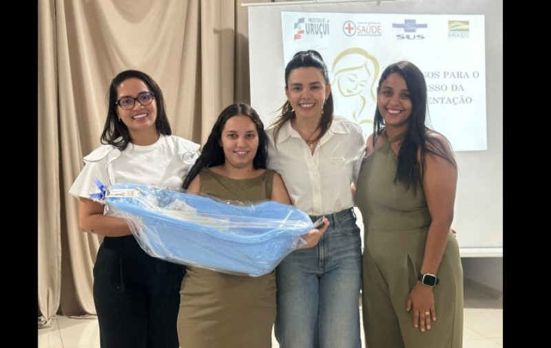 Prefeitura distribui kits maternidade no Projeto Agosto Verde com presença da primeira dama de Uruçuí
