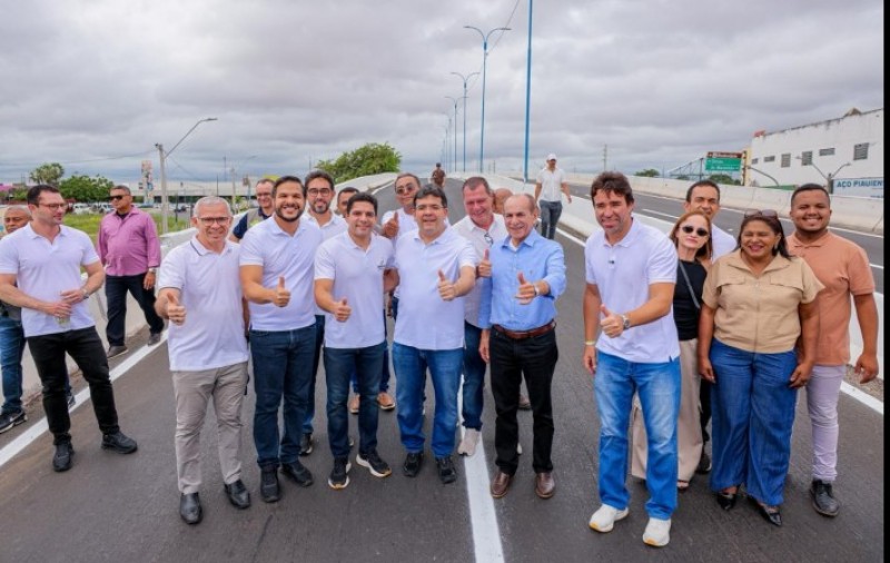 Rafael Fonteles entrega reforma do viaduto da Miguel Rosa, melhorando segurança e circulação na capital